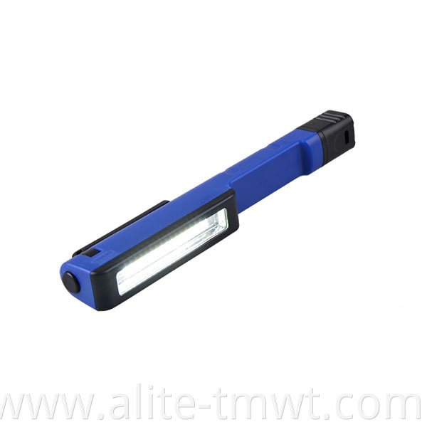 Plastic Portable Pen Shape LED Work Light Bar Torch 3*AAA LED Working Torch Light